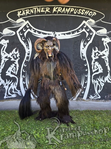 Neuer Langhaar Overall Naturbraun mit Yak