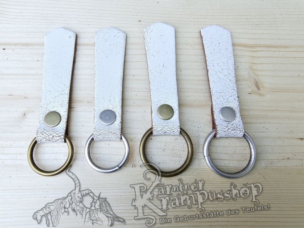 Ringlaschen Weiss zum einnieten oder einnähen