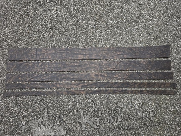 Gürtelleder Lederriemen Zuschnitt HELLBRAUN