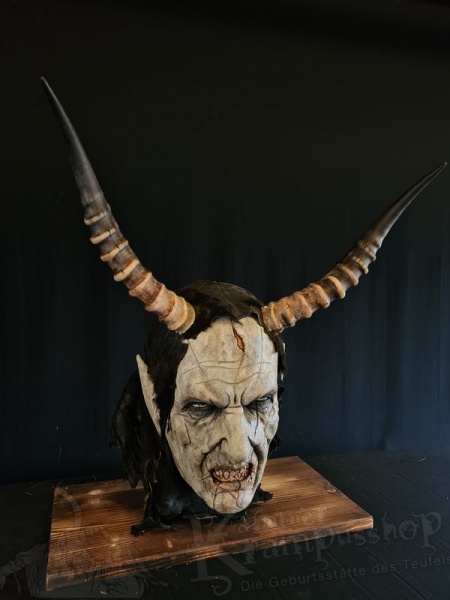 1 Paar Blessbockhörner Männlich