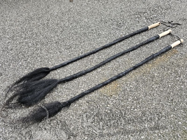 Latexpeitsche Schwarz