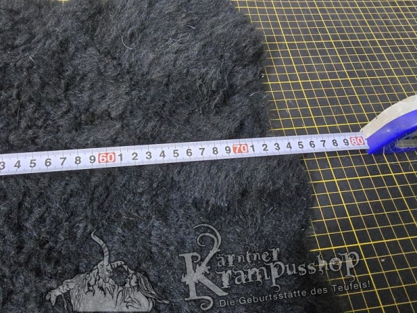 Lammfelle Kurz Schwarz Gefärbt