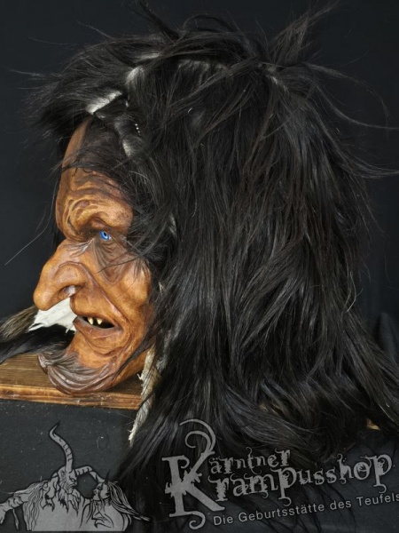 Langhaar Kopffell Naturbraun