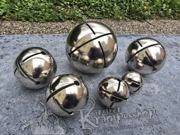 Schellen Glöcken STAHL CHROM