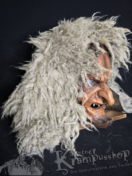 Kopffell URIG SCHAF GRAU / DRECKIG WEISS