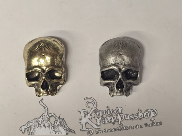 Zierniete Totenkopf 20x25mm