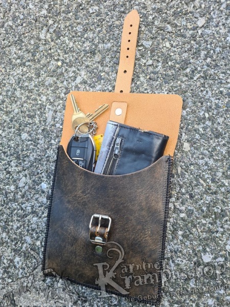 Gürteltasche Rustico Flach