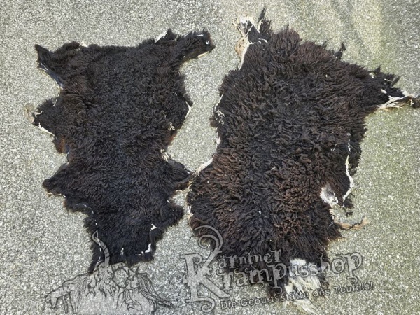 Schaffelle Kurzhaar Dunkelbraun