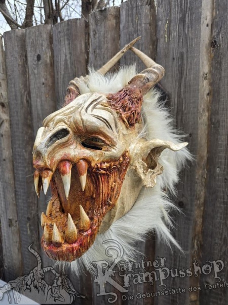 Kinder Krampusmaske Rettenbacher