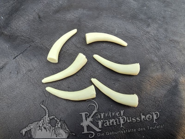 Stiftzähne Einzeln Spitzzahn Klein Dünn