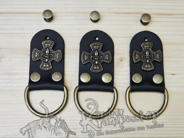 Gürtelschlaufen Set mit Zierniete
