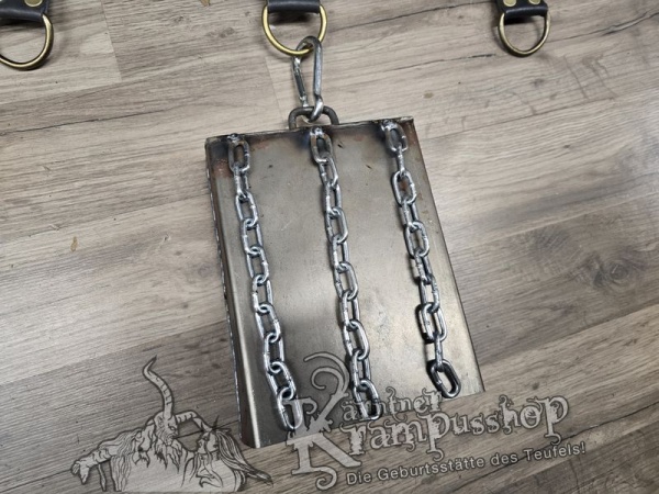 Kinderbalken mit Karabiner Blank mit Ketten