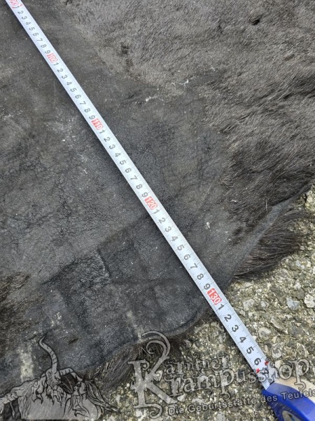 Hirschleder Grau Schwarz und Braun