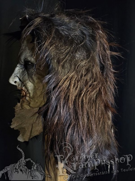 Kopffelle genäht Naturbraun KURZHAAR Kaputzenschnitt