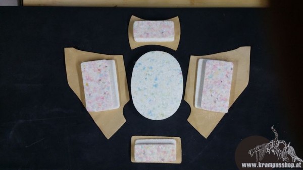 Masken Polster Set für 5 Masken