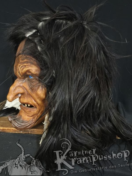 Langhaar Kopffell Naturbraun