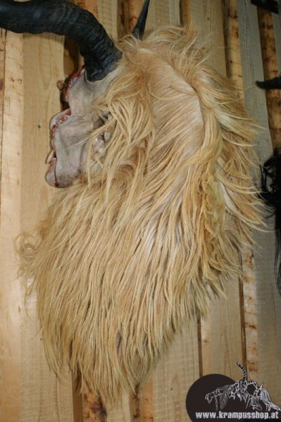 Kopffelle genäht Gross Hellbraun Naturgewachsen