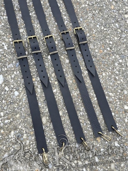 Querriemen & Hosenträger 30mm SCHWARZ