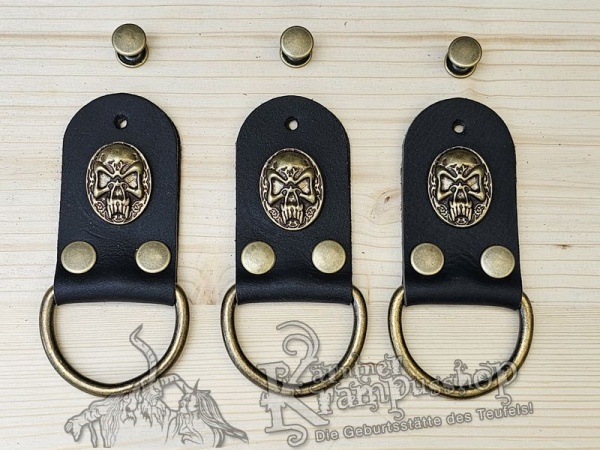 Gürtelschlaufen Set mit Zierniete