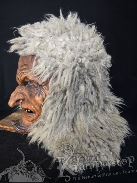 Kopffell URIG SCHAF GRAU / DRECKIG WEISS