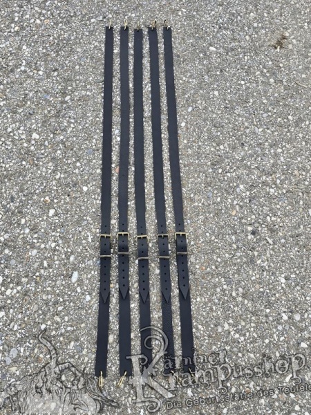 Querriemen & Hosenträger 30mm SCHWARZ