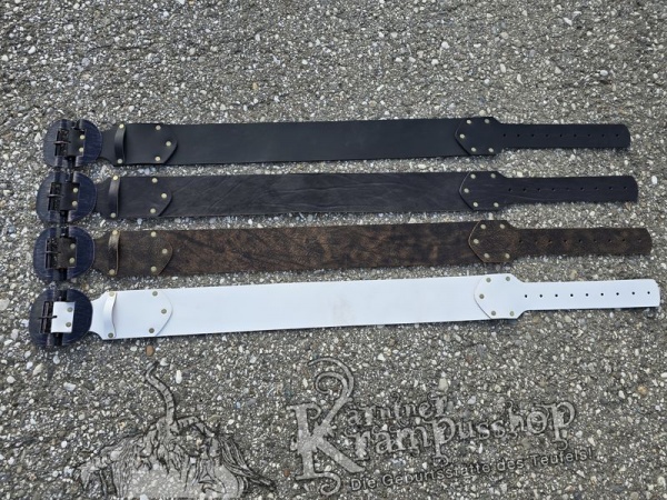 ÜBERLÄNGEN Krampusgürtel 11cm BREIT