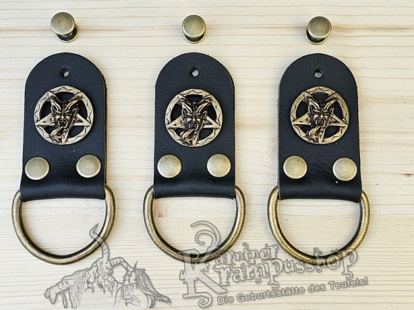 Gürtelschlaufen Set mit Zierniete