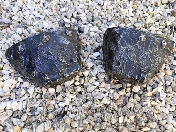 Stiefelkappen Aluguss Silber