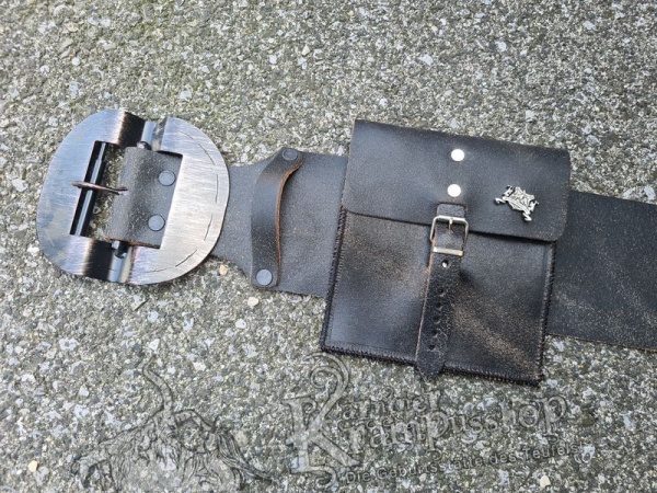 Gürteltasche Rustico Flach