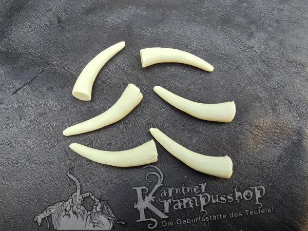 Stiftzähne Einzeln Spitzzahn Klein Dünn