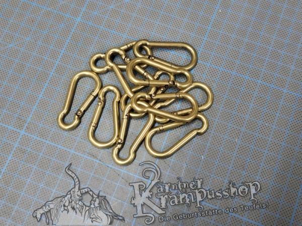 5mm Karabiner Messing