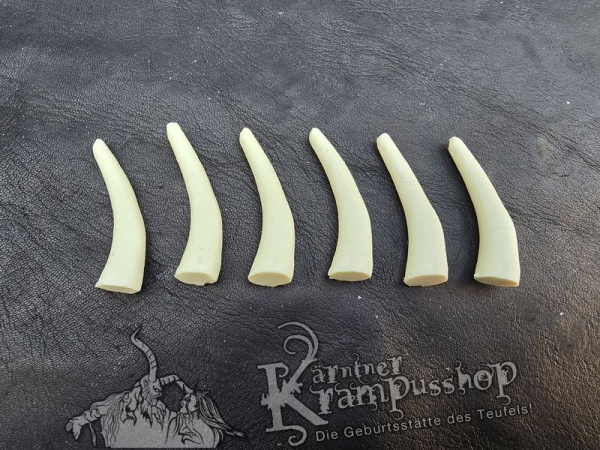 Stiftzähne Einzeln Spitzzahn Klein Dünn