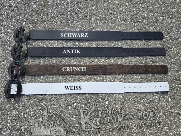 Krampusgürtel 8cm BREIT