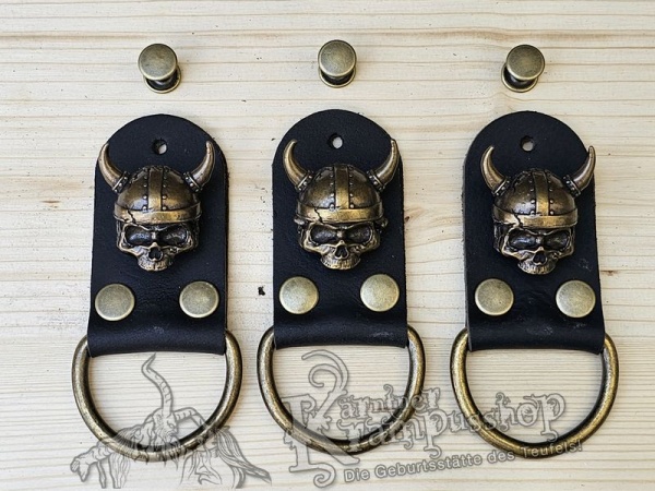 Gürtelschlaufen Set mit Zierniete