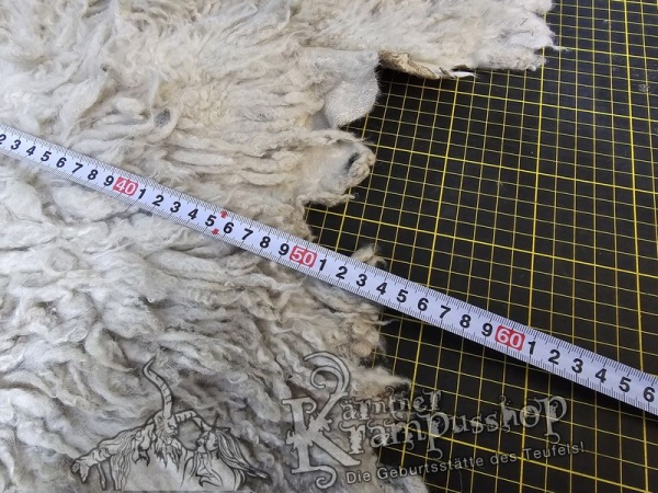 Schaffelle Kurzhaar Weiss naturgewachsen