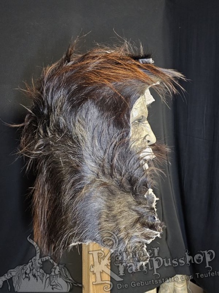 Kopffelle genäht Naturbraun KURZHAAR Kaputzenschnitt