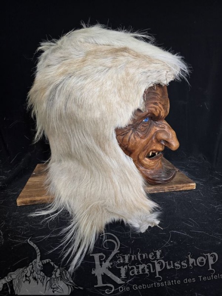 Kurzhaar Kopffell WEISS B-Ware