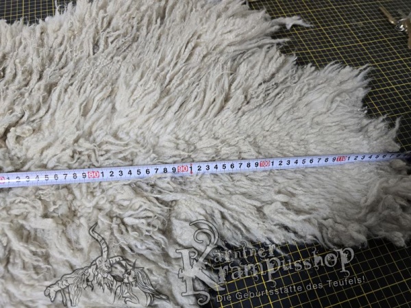 Schaffelle Kurzhaar Weiss naturgewachsen