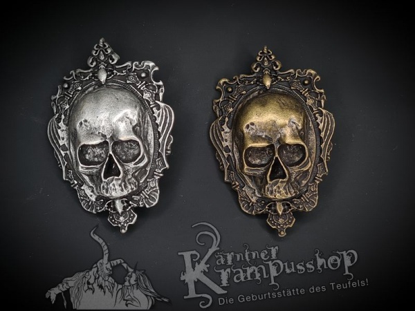 Zierniete Ornament Skull 65x45