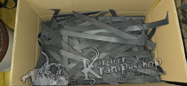 Lederreste Gürtelleder Farbe ANTRAZIT