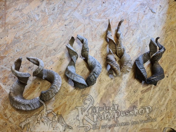 Heimische Widder NATUR Gerade gewachsen