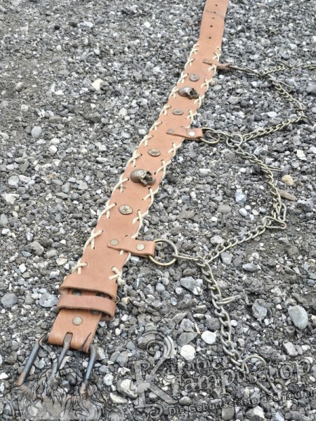 Gürtel Braun abgeflechtet