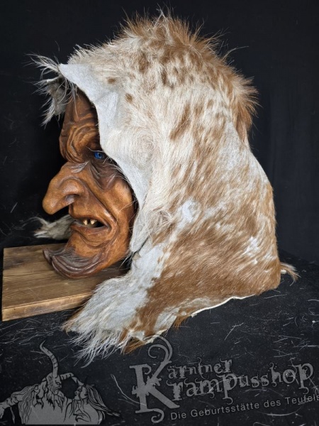 Kopffell Genäht HELLBRAUN RASSIERT