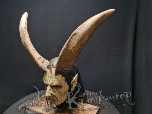 Ziegenbockhörner aus dem Aosta Tal