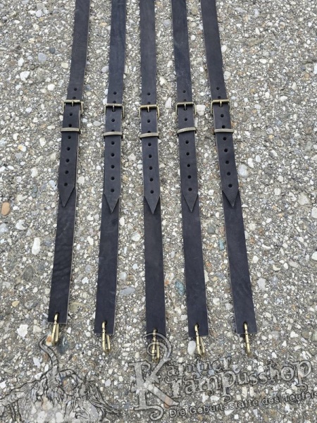 Querriemen & Hosenträger 30mm ANTIK
