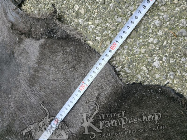 Hirschleder Grau Schwarz und Braun