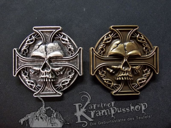 Skull Kreuz 75mm