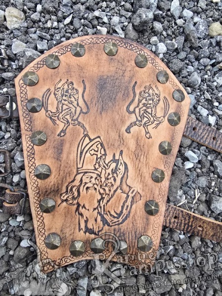 1 Paar Handgamaschen Geprägt Abverkauf