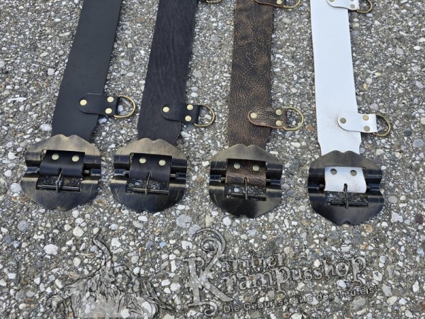 Krampusgürtel mit *LASCHEN* 8cm BREIT