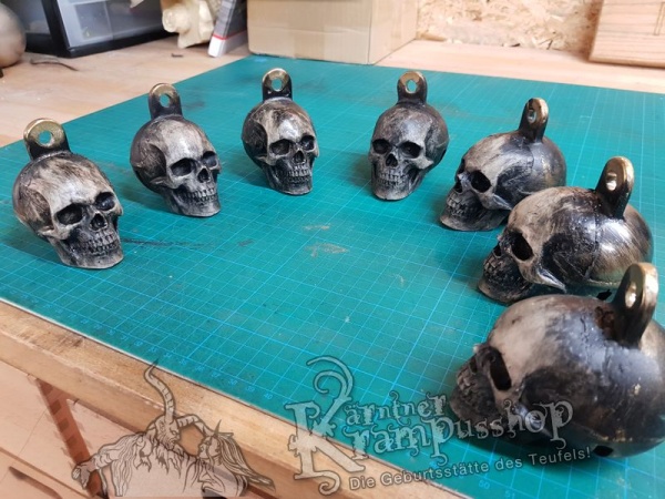 Hells Bells Schelle Totenkopf